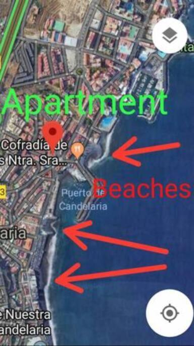 Apartamento Neptuno Канделария Экстерьер фото